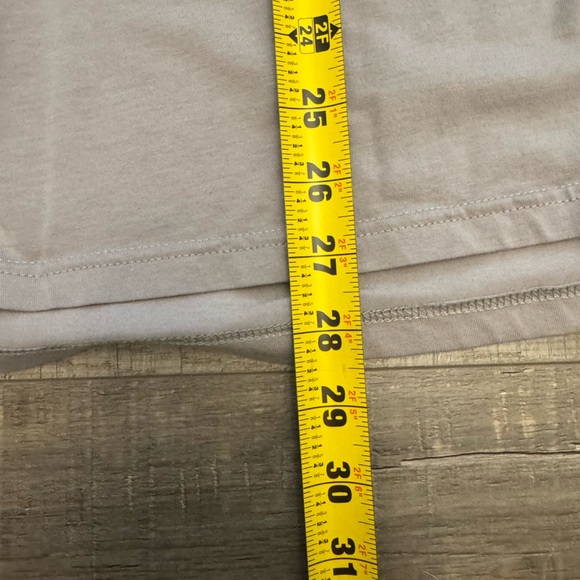 Geoffrey Beene Light Gray Short Sleeve Tee - Picture 4 of 5